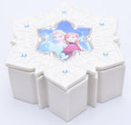 Lenox Disney Frozen Elsa & Anna Sisters Treasure Box Snowflake Crystals Gift NEW13