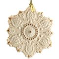 Lenox 125th Anniversary Snowflake Ornament 2014 Ivory High Relief Christmas NEW0