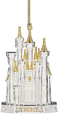 Lenox Disney 2020 Princess Cinderella's Castle Ornament Silver Christmas NEW0