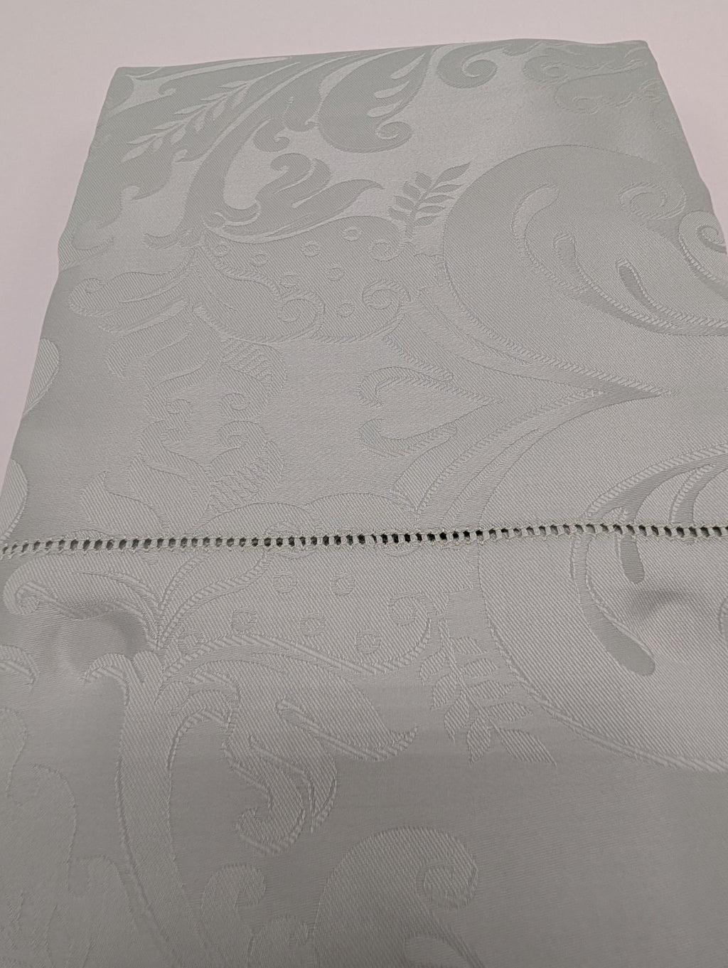 Sferra BrielIe Seamist Standard Pillowcase Egyptian Cotton Damask 1020 Italy NEW1