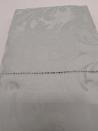 Sferra BrielIe Seamist Standard Pillowcase Egyptian Cotton Damask 1020 Italy NEW1