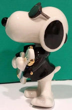 Lenox Peanuts Rockin Elvis Snoopy Figurine Cool Guitar Sunglasses Beagle COA NEW7