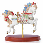 Lenox 2018 Carousel Horse Figurine Santa's Fudge Shop Christmas Elf Jockey NEW0