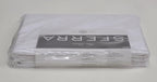 Sferra Gino White Queen Sheet Set 4 PC Solid 100% Cotton Percale 450TC Italy NEW10