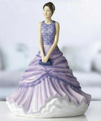 Royal Doulton AVA PURPLE DRESS Petite Figurine of 2020 # HN 5924 New In Box1