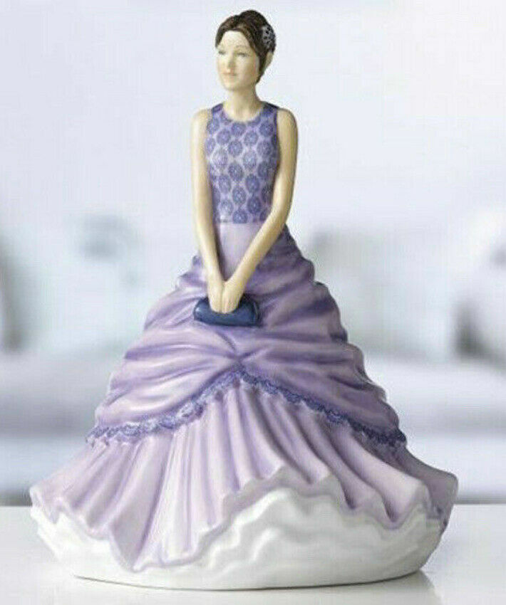 Royal Doulton AVA PURPLE DRESS Petite Figurine of 2020 # HN 5924 New In Box1
