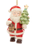 Lenox 2020 Santa With Tree Figurine Ornament Lantern Annual Christmas LE NEW0