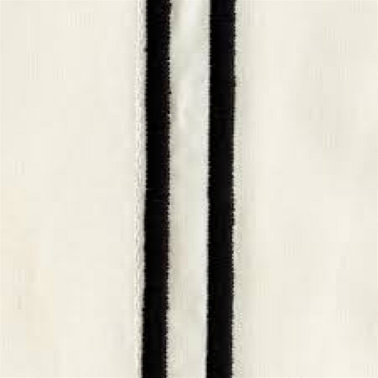 Sferra Grande Hotel Boudoir Sham Egyptian Percale White/Black Double Stitch New2