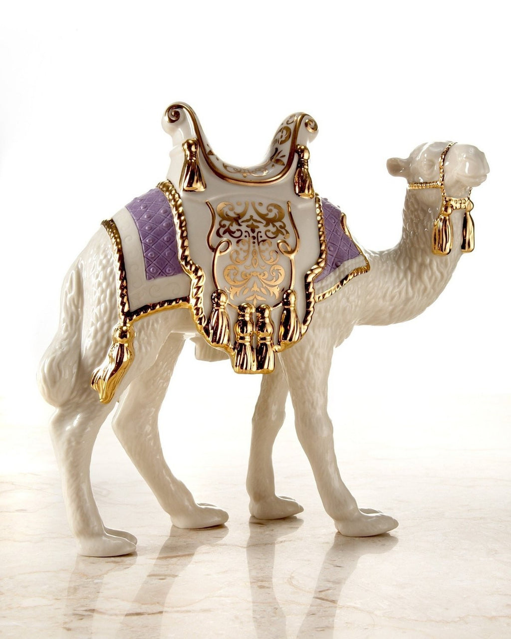 Lenox First Blessing Nativity Standing Camel Figurine Purple Saddle 1st NEW BOX3