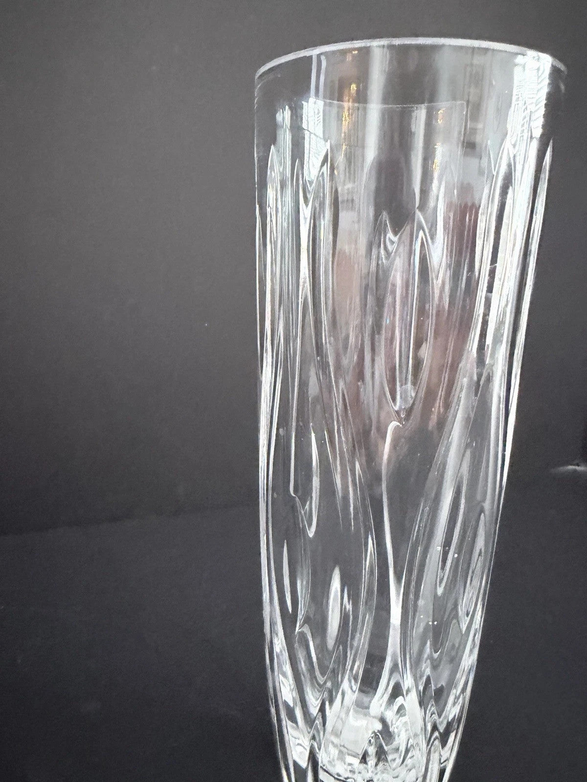Lenox Irish Spring Crystal Darcy Bud Vase Flower Hand Cut 8.5" Ireland Gift NEW5