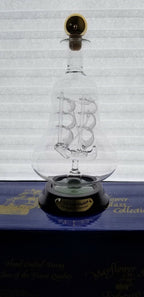 Lenox USS Constitution Navy Ship In Glass Decanter Old Ironsides Mayflower NEW2