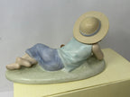 Lenox Easter Springtime Girl's Daydreams Figurine Bunny Meadow Flower Basket NEW5
