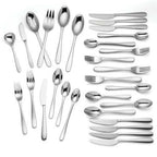 Lenox Marietta 54PC Flatware Set Service for 8 + Hostess Set Stainless 18/10 NEW1