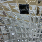 Rogaska Crystal Brilliance Centerpiece Bowl 12.5" Hand Faceted Design NEW IN BOX0