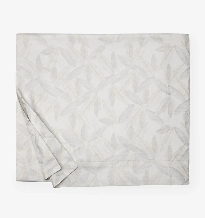 Sferra Terracina Slate Standard Sham Floral Cotton Sateen Jacquard Italy NEW5