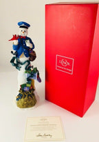 Lenox 2015 Winter Special Delivery Snowman Pencil Figurine Mailman Christmas NEW1