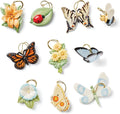 Lenox Butterfly Meadow Miniature Tree Ornaments 10 PC Dragon Fly Lady Bug NEW0