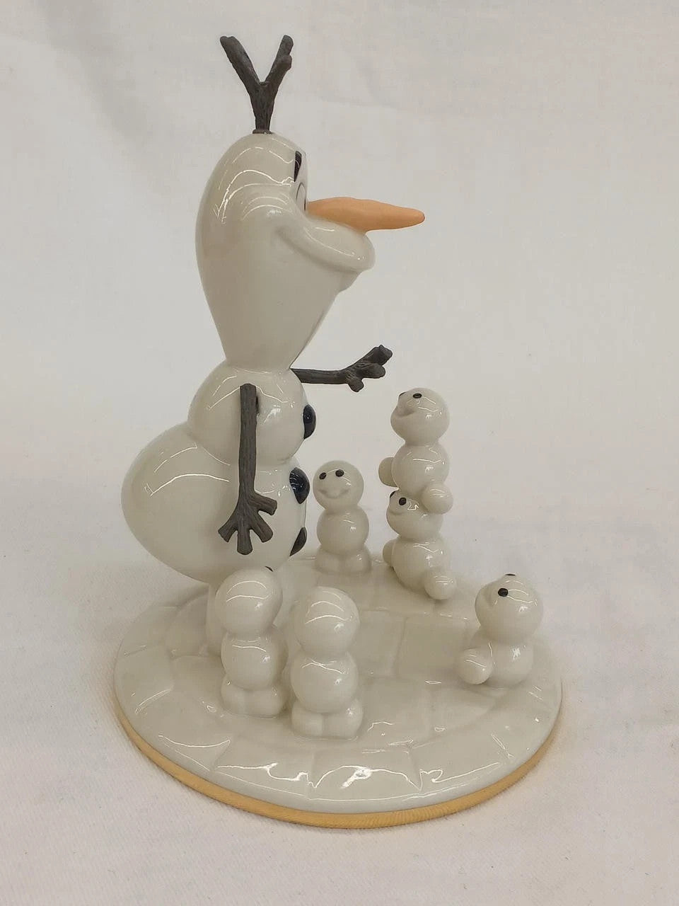 Lenox Disney Frozen Olaf's Snow Pals Figurine Snowman Friends Buddies RARE  NEW7
