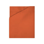 Yves Delorme Triomphe Orange King Duvet Set 3PC 100% Egyptian Cotton Sateen NEW10