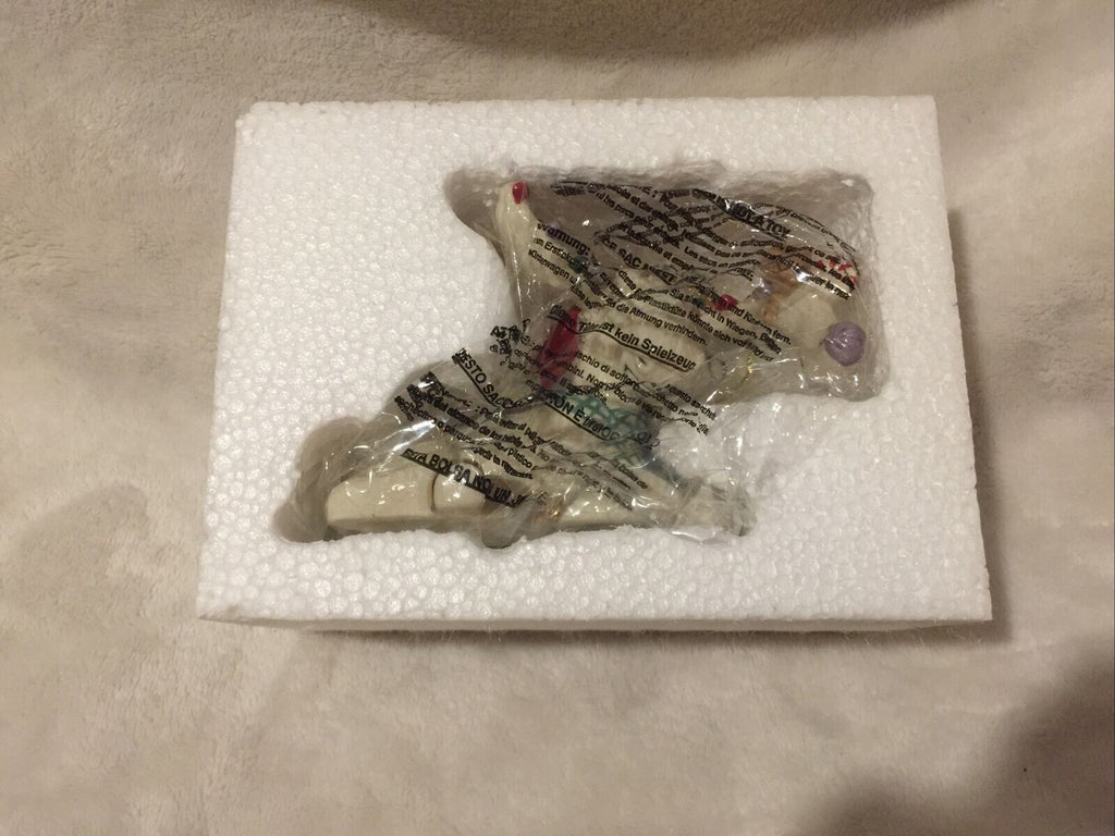 Lenox 2018 Moose Figurine Ornament Annual Marcel's Christmas Stocking Teddy NEW5
