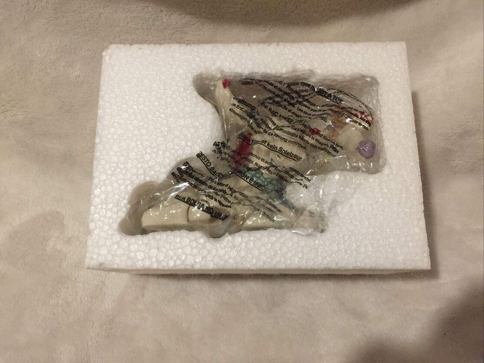 Lenox 2018 Moose Figurine Ornament Annual Marcel's Christmas Stocking Teddy NEW5