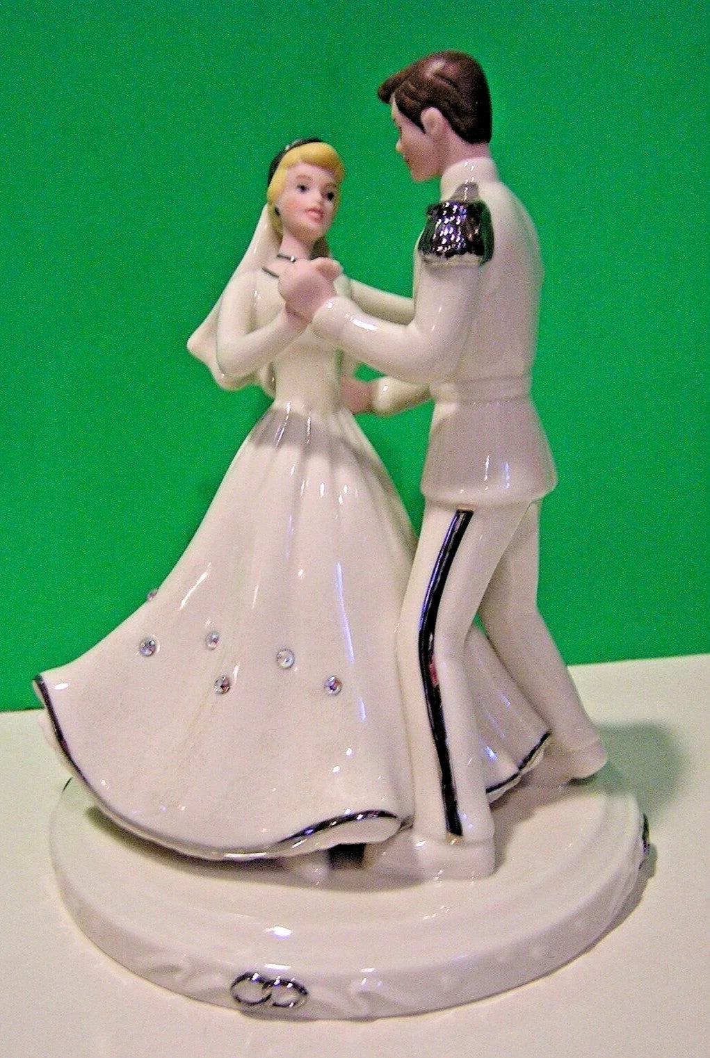 Lenox Disney Cinderella Prince Charming Figurine Wedding Cake Topper Love NEW6