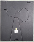 Lenox Safari Elephant Double Window Photo Frame Ivory Carved Antiqued 17" NEW4