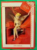 Lenox Disney 2018 Tinkerbell  Figurine Ornament Snowflake Pixie Christmas NEW7