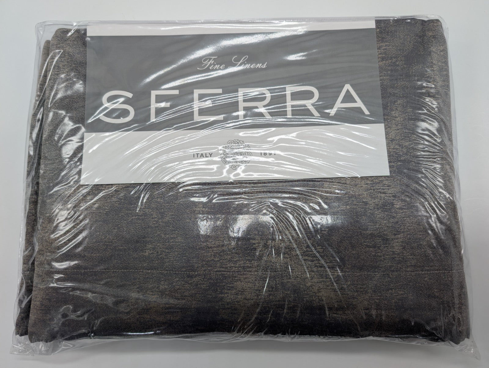 Sferra Belardo Indigo King Duvet Sham Set 3PC Cotton Sateen Jacquard Italy NEW1