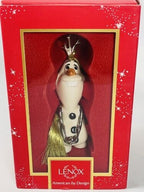 Lenox Disney Frozen Olaf Snowman Figurine Ornament Warm Hugs Christmas NEW2