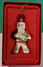 Lenox 2021 Gingerbread Man Ornament Figurine Annual Trimming Tree Christmas NEW7