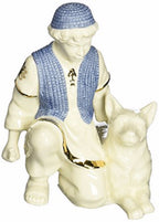 Lenox First Blessing Shepherd Boy With Sheep Dog Figurine Nativity Porcelain NEW0