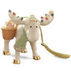 Lenox 2014  Merry Moose Figurine Ornament Annual Holiday Cookies Marcel NEW0