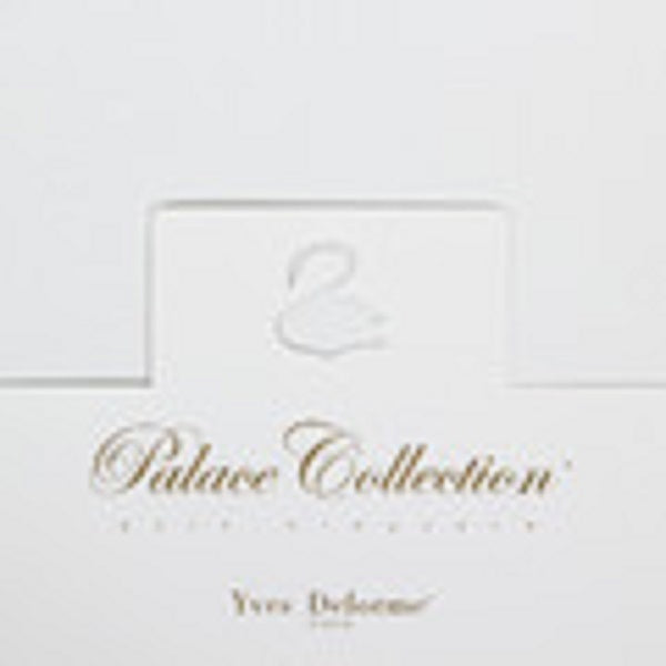 Yves Delorme Athena Queen Duvet Set 3PC Tan Stripes Egyptian Percale 500TC NEW9