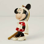 Lenox Disney 2021 Mickey & Minnie Figurine Ornament Set Mouse Winter Outfit NEW2