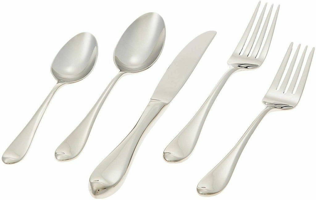 Gorham Studio 45 Piece Flatware Set Service for 8 Stainless Steel 18/10 Gift NEW6