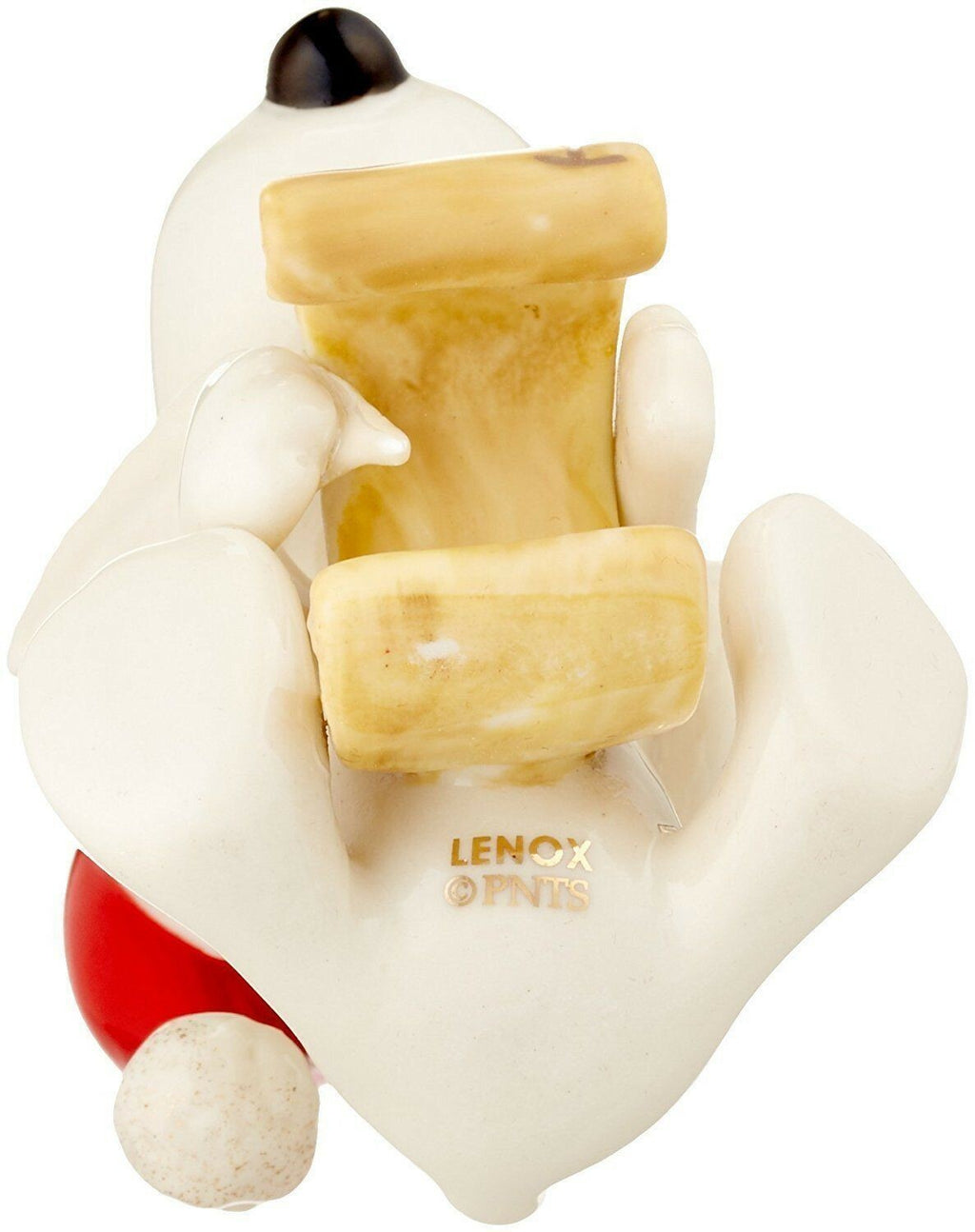 Lenox Peanuts Snoopy's List For Santa Figurine Ornament Woodstock Christmas NEW2
