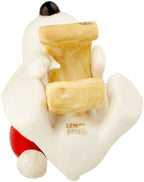 Lenox Peanuts Snoopy's List For Santa Figurine Ornament Woodstock Christmas NEW2