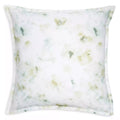 Sferra Acquerello Willow Euro Continental Shams 2 Cotton Sateen Print Italy NEW0