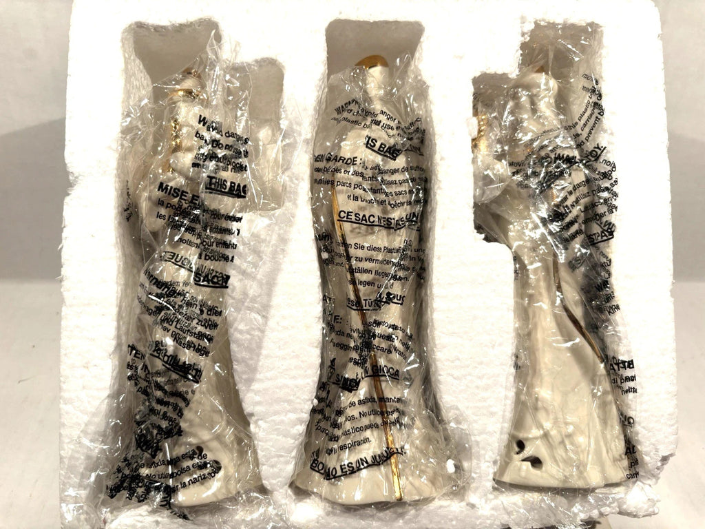 Lenox Divine Light Three Kings Figurines Lighted Nativity Pierced 3 Wise Men NEW11