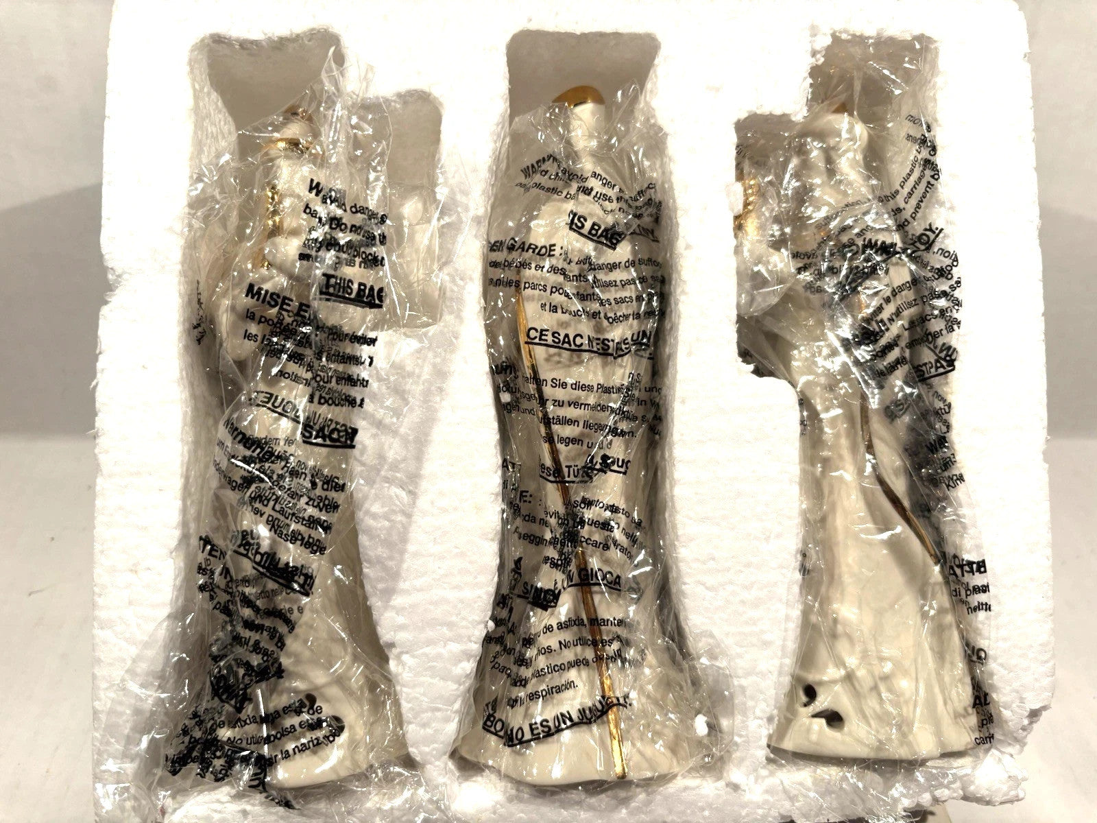 Lenox Divine Light Three Kings Figurines Lighted Nativity Pierced 3 Wise Men NEW11