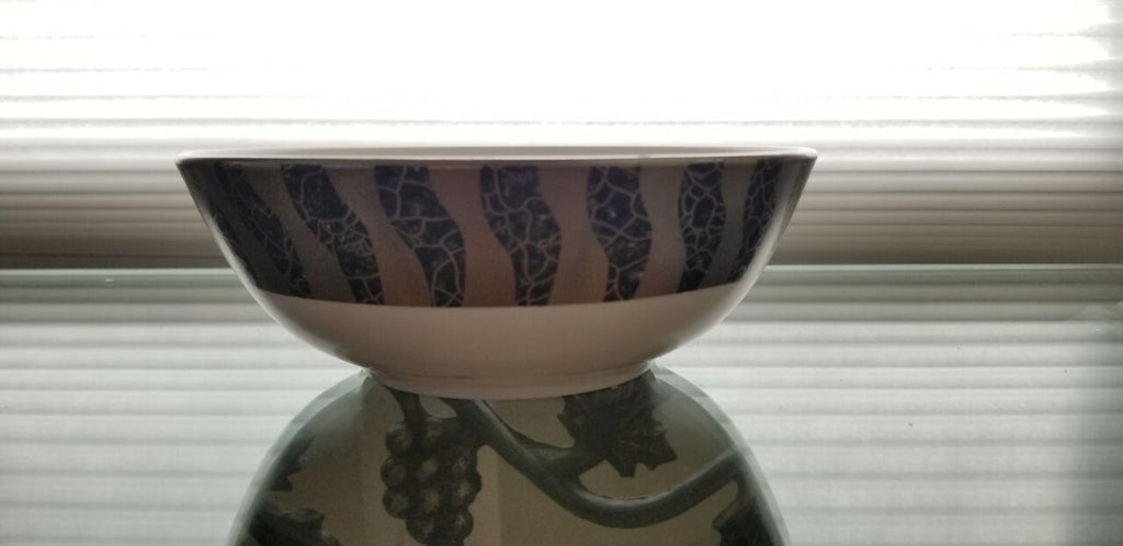 Lenox Wainwright Nut Bowl Candy Dish Onyx Tempio Luna Hand Made Platinum USA NEW0