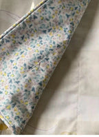 Yves Delorme Ondee King Duvet Multi Floral Print Cotton Percale Reversible NEW3