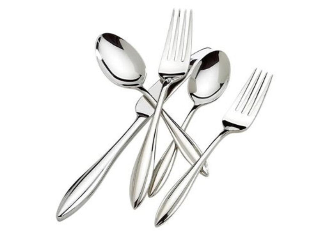 Lenox Marietta 54PC Flatware Set Service for 8 + Hostess Set Stainless 18/10 NEW7