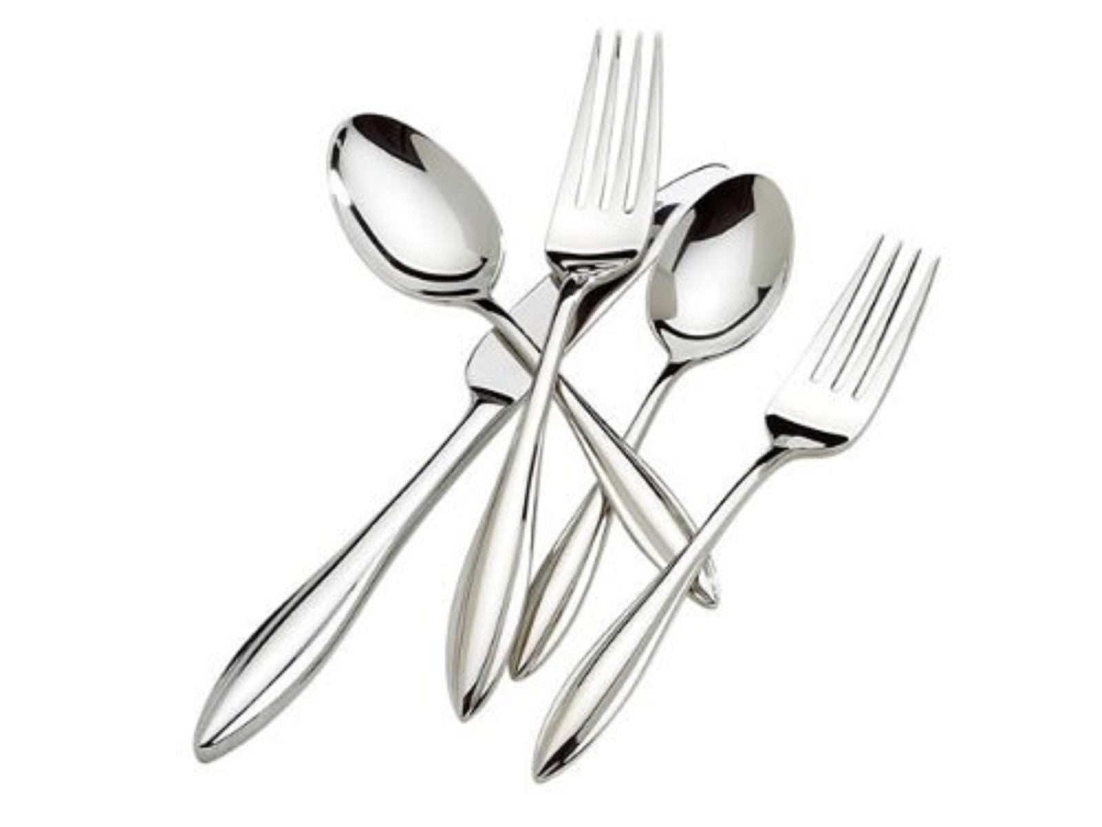Lenox Marietta 54PC Flatware Set Service for 8 + Hostess Set Stainless 18/10 NEW7
