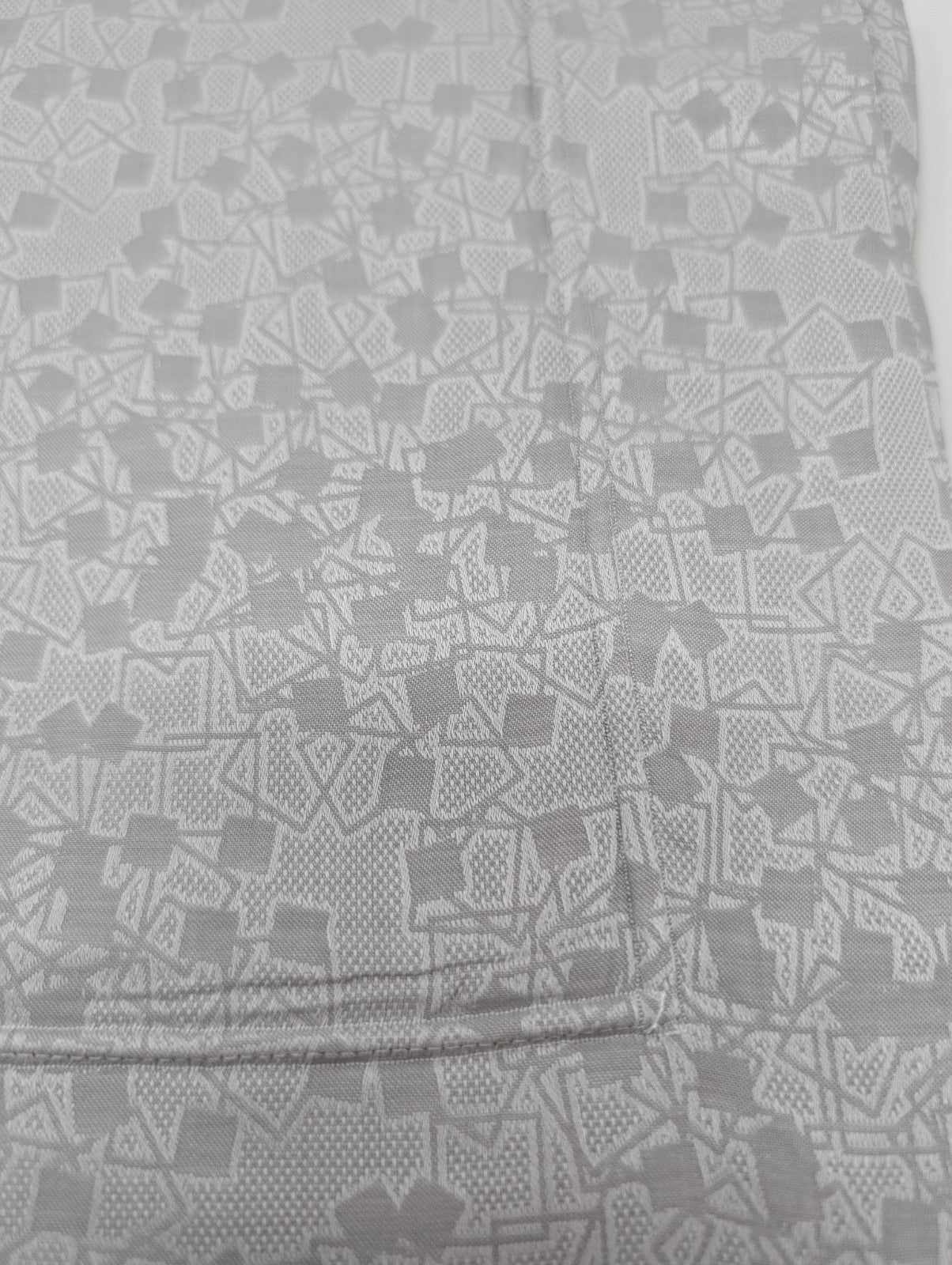 Sferra Catella Grey Euro Sham Squares Cotton Sateen Jacquard Soft Italy NEW15