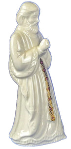 Lenox China Jewels Saint Joseph Figurine Nativity 1st Quality Enamel Dots NEW6