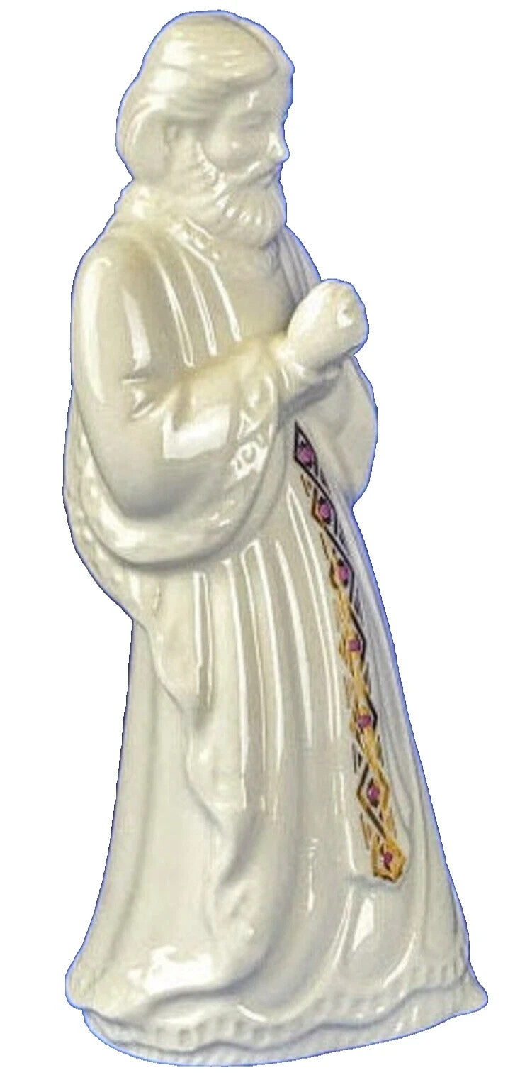 Lenox China Jewels Saint Joseph Figurine Nativity 1st Quality Enamel Dots NEW6