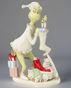 Lenox Grinch's Wagon Of Christmas Wonder Figurine How Stole Dr Seuss Gift NEW1