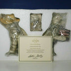 Lenox Cat Family Picnic Figurines 3 PC Victorian Kitten in Basket Hat Cake NEW2